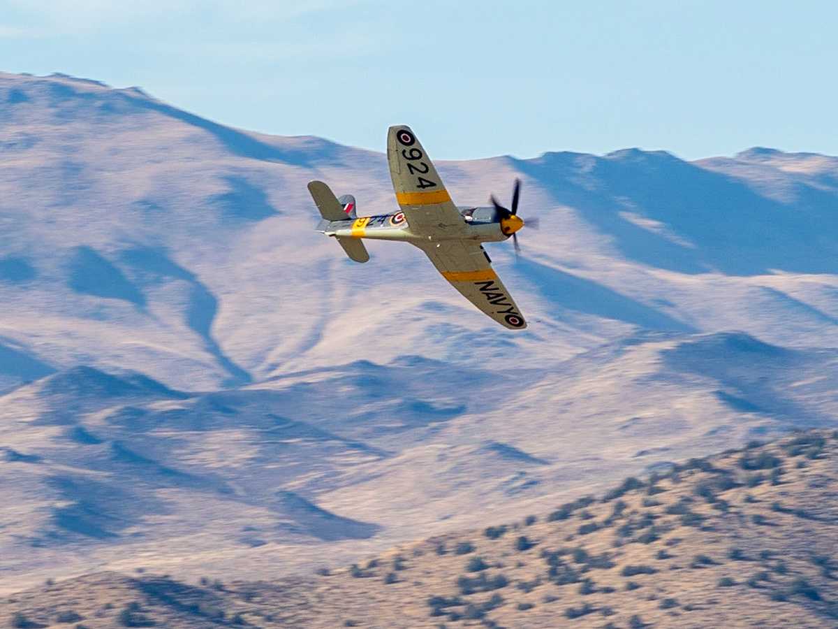 Sea Fury 924, with the stock Bristol Centaurus engine