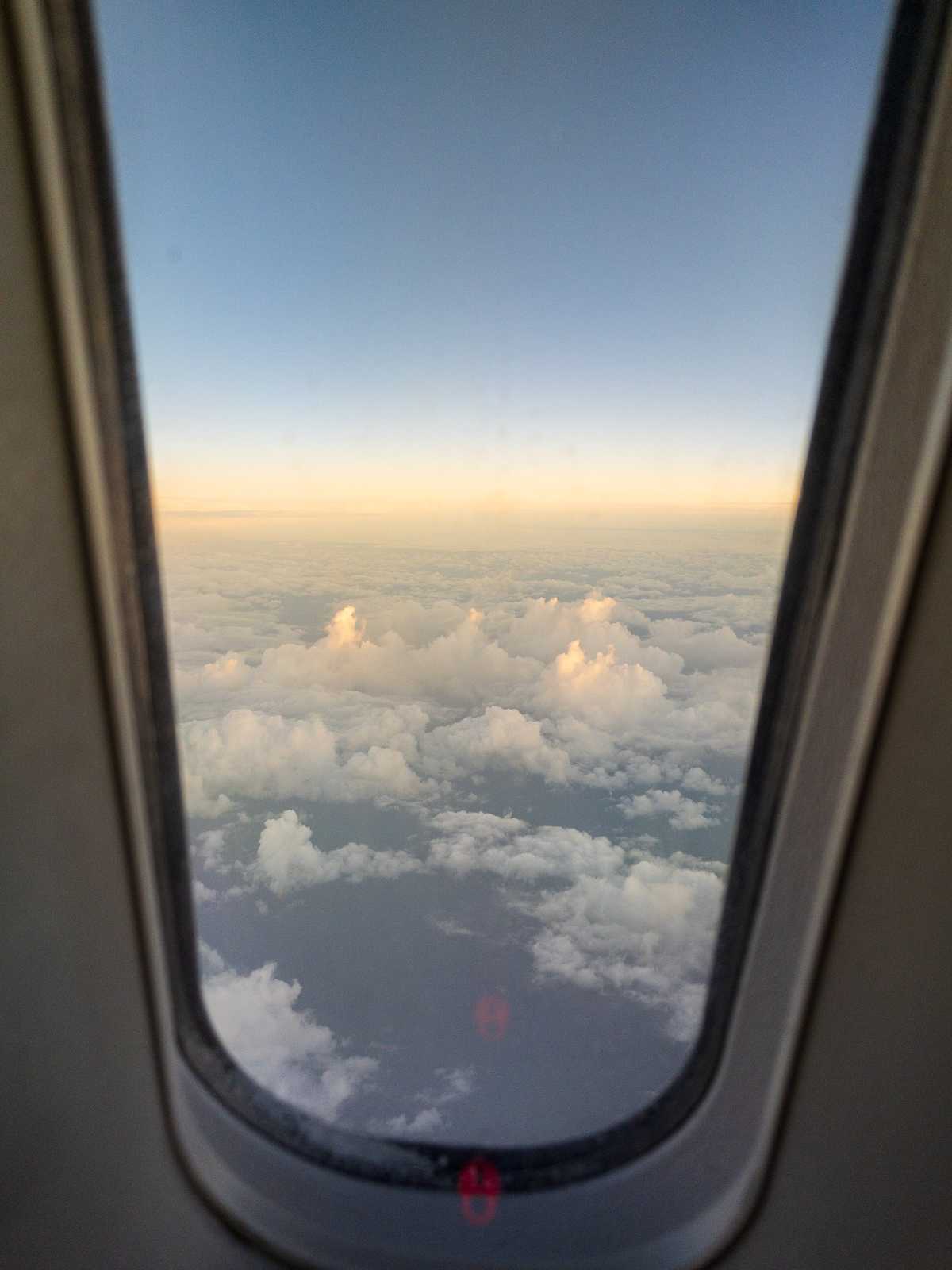 Somewhere over the North Atlantic